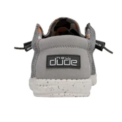 Wally Sox - Asphalt 12 Wally Sox - Asphalt -Heydude Shop 110352167 WALLY SOX ASPHALT LEFT 5