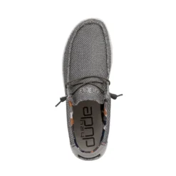 Wally Sox - Asphalt 13 Wally Sox - Asphalt -Heydude Shop 110352167 WALLY SOX ASPHALT LEFT 6