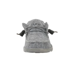 Wally Sox - Grey -Heydude Shop 111033000 WALLY B SOX GREY NEWLOGO 04