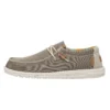 Wally Knit - Desert Brown -Heydude Shop 112471581 WALLY ECO SOX DESERT BROWN LEFT 1