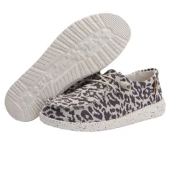 Wendy Woven - Cheetah Grey -Heydude Shop 121413091 WENDY WOVEN CHEETAH GREY 03