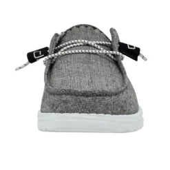 Wendy Chambray - Onyx -Heydude Shop 121414203 WENDY CHAMBRAY ONYX LEFT 4