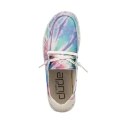 Wendy Tie Dye - Rose Candy -Heydude Shop 121419864 WENDY ROSE CANDY TIE DYE LEFT 6