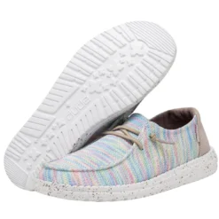 Wendy Sox - Aurora White -Heydude Shop 121920214 WENDY SOX AURORA WHITE LEFT 3 1