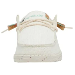 Wendy Knit - White -Heydude Shop 122410147 WENDY ECO SOX WHITE LEFT 4 78b97dec a60b 4da1 a49b 0f6d3ad2b866