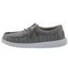 Wally Youth Linen - Stone -Heydude Shop 130130704WALLYYOUTHLINENSTONE1 900