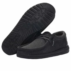 Wally Youth - Black -Heydude Shop 130134900 WALLY YOUTH BLACK 03