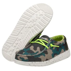 Wally Youth Sox - Taupe Camo -Heydude Shop 130137034 WALLY YOUTH SOX TAPUE CAMO LEFT 3 dedfbc33 883d 46d3 8560 c33aeee6f489