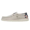 Wally Patriotic - Off White Patriotic 1 Wally Patriotic - Off White Patriotic -Heydude Shop 40001 1K1 WALLYPATRIOTIC OFFWHITEPATRIOTIC LEFTSIDE