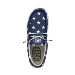 Wally Patriotic - American Flag -Heydude Shop 40001 9CW WALLYPATRIOTIC AMERICANFLAG LEFTTOP