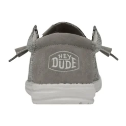 Wally Ascend Woven - Carbon -Heydude Shop 40002 0YK WALLYASCENDWOVEN CARBON LEFTBACK