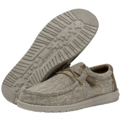 Wally Ascend Woven - Walnut -Heydude Shop 40002 267 WALLYASCENDWOVEN WALNUT PAIRBOTTOM