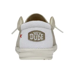 Wally Braided - Off White 12 Wally Braided - Off White -Heydude Shop 40003 1LB WALLYBRAIDED OFFWHITE LEFTBACK