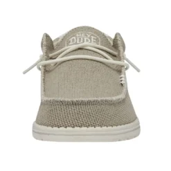 Wally Braided - Off White 11 Wally Braided - Off White -Heydude Shop 40003 1LB WALLYBRAIDED OFFWHITE LEFTFRONT