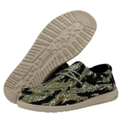 Wally Camouflage - Tiger Stripe Camo -Heydude Shop 40004 9CJ WALLYCAMOUFLAGE TIGERSTRIPECAMO PAIRBOTTOM