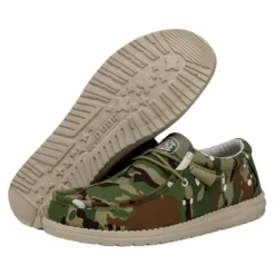 Wally Camouflage - Multi Camo -Heydude Shop 40004 9CQ WALLYCAMOUFLAGE MULTICAMO PAIRBOTTOM