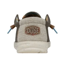 Wally Stretch - Walnut -Heydude Shop 40008 267 WALLYSTRETCH WALNUT LEFTBACK