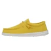 Wally Slub Canvas - Empire Yellow -Heydude Shop 40009 76I WALLYSLUBCANVAS EMPIREYELLOW LEFTSIDE