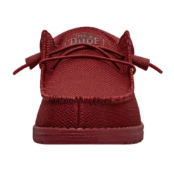 Wally Funk Mono - Red -Heydude Shop 40011 610 WALLYFUNKMONO RED LEFTFRONT