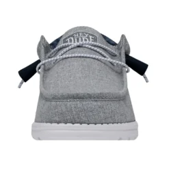 Wally Funk Tie Dye - Indigo 11 Wally Funk Tie Dye - Indigo -Heydude Shop 40012 4ME WALLYFUNKTIEDYE INDIGO LEFTFRONT