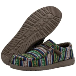 Wally Serape - Blue Canyon -Heydude Shop 40017 9BK WALLY SERAPE BLUE CANYON LEFT 3