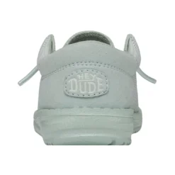 Wally Toddler Funk Mono - Iced Mint -Heydude Shop 40030 3UW WALLYTODDLERFUNKMONO ICEDMINT LEFTBACK