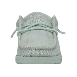 Wally Toddler Funk Mono - Iced Mint -Heydude Shop 40030 3UW WALLYTODDLERFUNKMONO ICEDMINT LEFTFRONT