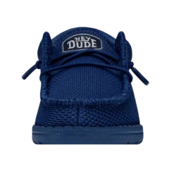 Wally Toddler Funk Mono - True Blue -Heydude Shop 40030 428 WALLYTODDLERFUNKMONO TRUEBLUE LEFTFRONT