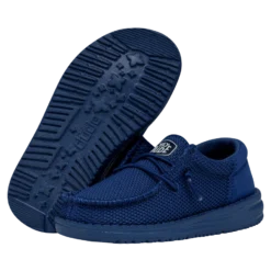 Wally Toddler Funk Mono - True Blue -Heydude Shop 40030 428 WALLYTODDLERFUNKMONO TRUEBLUE PAIRBOTTOM