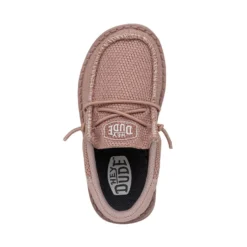 Wally Toddler Funk Mono - Rose Sand -Heydude Shop 40030 6UT WALLYTODDLERFUNKMONO ROSESAND LEFTTOP
