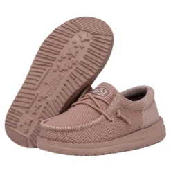 Wally Toddler Funk Mono - Rose Sand -Heydude Shop 40030 6UT WALLYTODDLERFUNKMONO ROSESAND PAIRBOTTOM