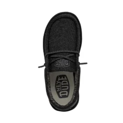 Wally Youth - Basic Black -Heydude Shop 40041 001 WALLY YOUTH BASIC BLACK LEFT 6