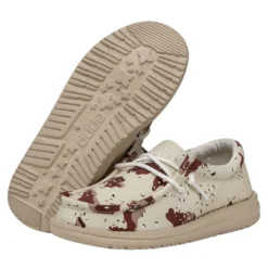 Wally Youth Camouflage - Desert Camo -Heydude Shop 40042 979 WALLYYOUTHCAMOUFLAGE DESERTCAMO PAIRBOTTOM
