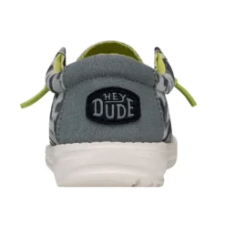 Wally Youth Camodino - Blue -Heydude Shop 40043 425 WALLYYOUTHCAMODINO BLUE LEFTBACK