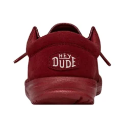 Wally Youth Funk Mono - Red -Heydude Shop 40045 610 WALLYYOUTHFUNKMONO RED LEFTBACK