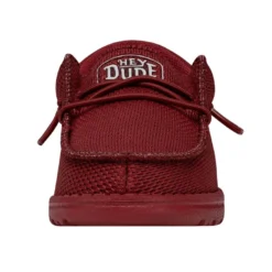 Wally Youth Funk Mono - Red -Heydude Shop 40045 610 WALLYYOUTHFUNKMONO RED LEFTFRONT