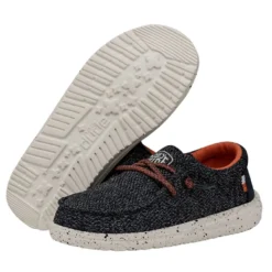 Wally Youth Sox - Ocean Blue -Heydude Shop 40049 4MS WALLYYOUTHSOX OCEANBLUE PAIRBOTTOM