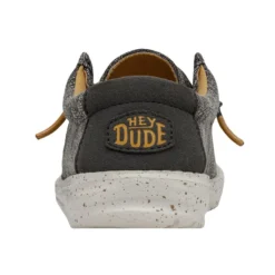 Wally Youth Stretch - Taupe 12 Wally Youth Stretch - Taupe -Heydude Shop 40050 214 WALLY YOUTH STRETCH TAUPE LEFT 5