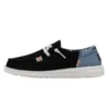 Wendy Boho - Black -Heydude Shop 40054 001 WENDY BOHO BLACK LEFT 1