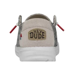 Wendy Boho - Embroidery Dark Grey -Heydude Shop 40054 1GS WENDYBOHO EMBROIDERYDARKGREY LEFTBACK