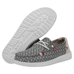 Wendy Boho - Embroidery Dark Grey -Heydude Shop 40054 1GS WENDYBOHO EMBROIDERYDARKGREY PAIRBOTTOM