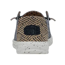 Wendy Chambray - Lapis Blue -Heydude Shop 40059 4MG WENDY CHAMBRAY WOVEN LAPIS BLUE LEFT 5