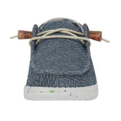 Wendy Knit II - Blue Denim -Heydude Shop 40061 429 WENDYKNITII BLUEDENIM LEFTFRONT