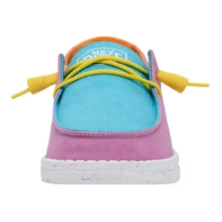 Wendy Slub Canvas - Color Block -Heydude Shop 40063 9CI WENDY SLUB CANVAS COLOR BLOCK LEFT 4