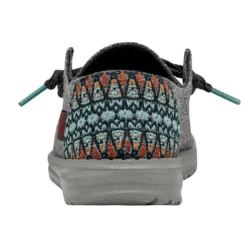 Wendy Flora - Tulip Grey -Heydude Shop 40064 1JA WENDYFLORA TULIPGREY LEFTBACK