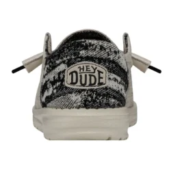 Wendy Funk Slub Blanket - Skyline -Heydude Shop 40066 1IO WENDYFUNKSLUBBLANKET SKYLINE LEFTBACK