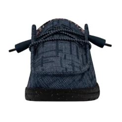 Wendy Funk Slub Blanket - Midnight Rain -Heydude Shop 40066 4MK WENDYFUNKSLUBBLANKET MIDNIGHTRAIN LEFTFRONT