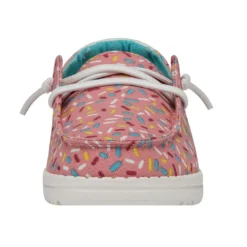 Wendy Youth - Birthday Pink Sprinkles -Heydude Shop 40069 6UO WENDYYOUTHBIRTHDAY PINKSPRINKLES LEFTFRONT
