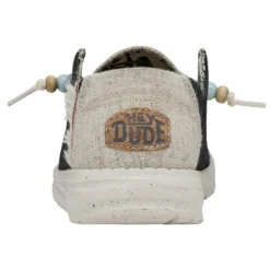 Wendy Fringe - Carbon -Heydude Shop 40071 0YK WENDYFRINGE CARBON LEFTBACK