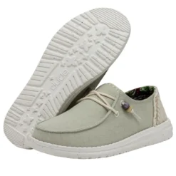 Wendy Fringe - Sage -Heydude Shop 40071 330 WENDY FRINGE SAGE LEFT 3